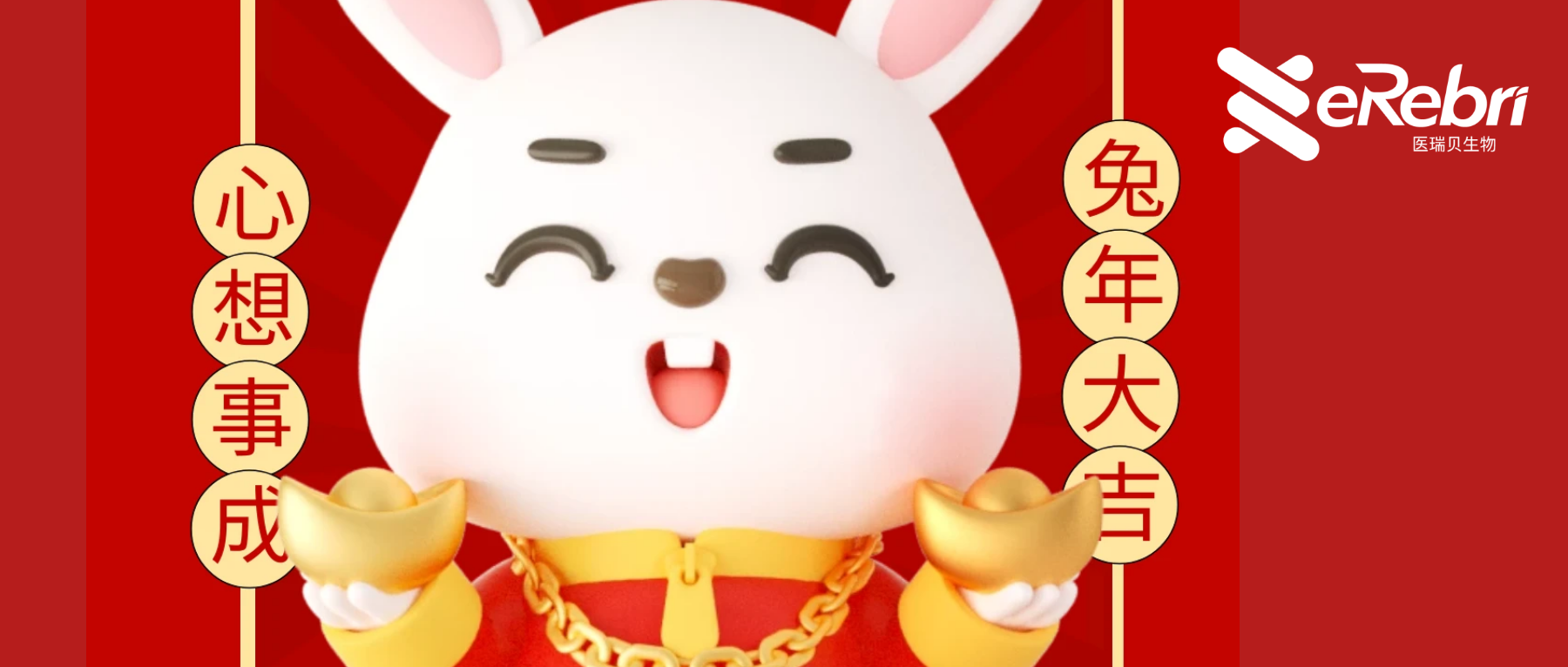 共赴新程｜醫瑞貝祝大家新年快樂！2023 宏“兔”大展
